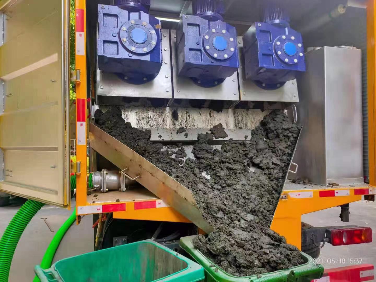 裕华化粪池清掏城市维护站-泥浆净化干湿分离处理